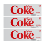 Diet Coke 12pk 12oz Can 3ct