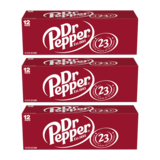 Dr Pepper 12pk 12oz Can 3ct
