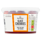 Morrisons Glace Red Cherries, 200g