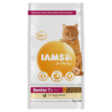 Iams Vitality Senior Cat Food With Fresh Chicken, 2kg