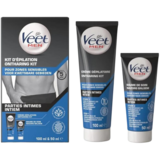 Veet Kit épilation Veet Men Zones Sensibles - Peaux Sensibles, 150ml