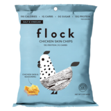 Flock Chicken Skin Chips Salt & Vinegar 3oz