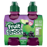 Robinsons Fruit Shoot Apple & Blackcurrant Juice Drink, 4 x 200ml
