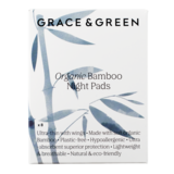 Grace & Green Organic bamboo night pads, 8pcs