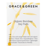 Grace & Green Organic bamboo day pads, 10pcs