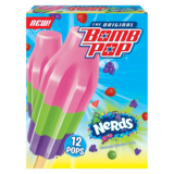 The Origianl Bomb Pop Nerds Candy Strawberry, Watermelon & Grape Ice Pop 12ct 21oz