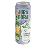 Aura Bora Lavender Cucumber Herbal Sparkling Water 12oz Can