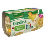 Blédina pots poires, 2 x 130g