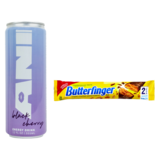 Ani Energy Black Cherry 12oz & Butterfinger Candy Bar King Size 3.7oz