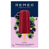 Remeo Blackcurrant Sorbet Lolly, 3 x 70g