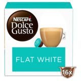 Nescafe Dolce Gusto Flat White 16 Pods, 187g