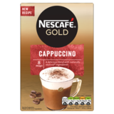 Nescafe Gold Cappuccino Instant Coffee Sachets, 8s