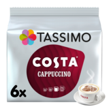 Tassimo Costa Cappuccino 12 Discs 210g, 210g