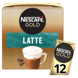 Nescafe Gold Latte 12 Sachets, 186g
