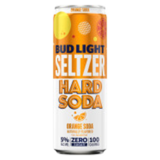 Bud Light Seltzer Hard Soda Orange Single 12oz Can 5.0% ABV