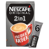 Nescafe Original 2 In 1 Unsweetened Taste , 6 x 10g