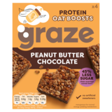 Graze Peanut Butter Chocolate Oat Boost, 4x30g