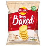 Walkers Baked Sea Salt Crisp Snacks, 37.5g