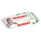 Huggies Lingettes Bebe Natural Biodegradable, 48u