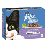Felix Eminces En Gelee Selection Mixte, 12 x 85g