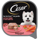 Cesar Patee Pour Chien Barquette De Veau En Terrine, 300g