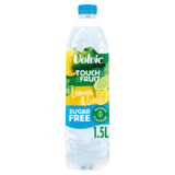 Volvic Lemon & Lime Flavoured Water Sugar Free, 1.5L