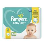 Pampers Baby Dry Paquet T2, 34pcs