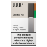JUUL2 UK Starter Kit (Virginia Tobacco & Crisp Menthol) 18mg/ml 2-pack, 1pcs
