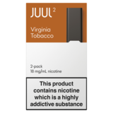 JUUL2 pods UK Virginia Tobacco 18mg/ml, 2pcs
