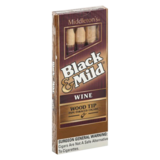 Black & MIld Wine Wood Tip Cigarillos 5ct