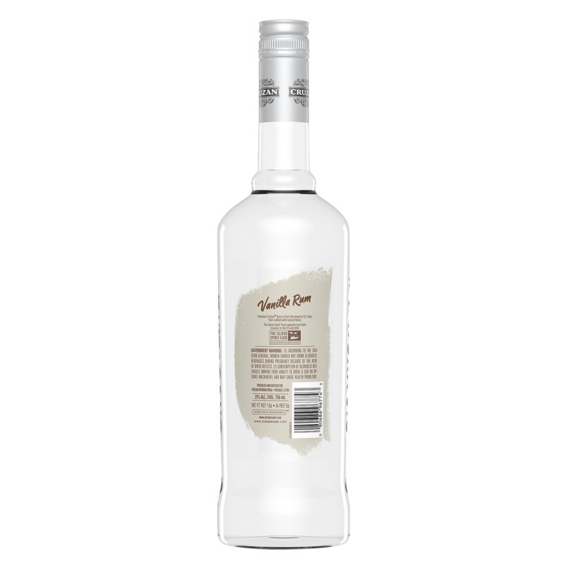 Cruzan Vanilla Rum 750ml (42 Proof) Alcohol fast delivery by App or
