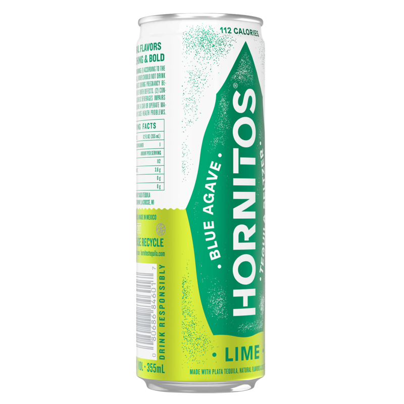 Hornitos Lime Tequila Seltzer Single 12oz Can 5.0 ABV Alcohol fast
