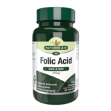 Natures Aid Folic Acid - 400Ug, 90pcs