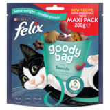 Felix Goody Bag Cat Treats Seaside Mix, 200g