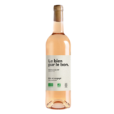 Le Bien Par Le Bon, IGP Méditerranée, rosé Bio 75cl