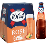 Bière Rosé 1664 4,5° 6x25cl