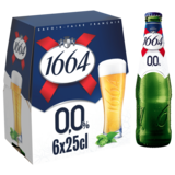 Bière Blonde 1664 sans alcool 6x25cl