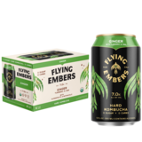 Flying Embers Ginger Hard Kombucha 6pk 12oz Can 7.0% ABV