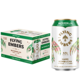 Flying Embers Watermelon Hard Kombucha 6pk 12oz Can 4.5% ABV