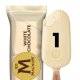 Magnum Blanc Vanille / Chocolat blanc, 120ml