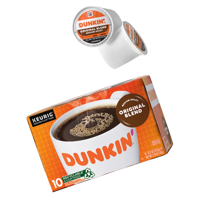 Dunkin’ Original Blend KCups 10ct Drinks fast delivery by App or Online
