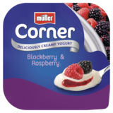 Muller Corner Blackberry & Raspberry Yoghurt, 136g