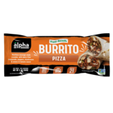 Alpha Foods Frozen Plant Based Pizza Burrito 1ct 5oz