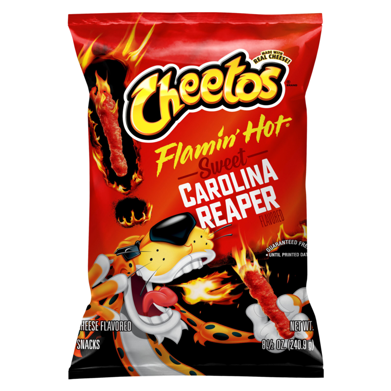 Cheetos Crunchy Flamin' Hot Sweet Carolina Reaper 8.5oz ...