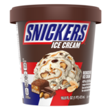 Snickers Vanilla Light Ice Cream with Snickers Bar Pieces 16oz