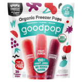 GoodPop Organic Freezer Pops Fruit Punch, Cherry Limeade, Grape 20 ct