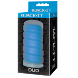 Icon Brands Jack-It Duo Sky Blue Masturbator, 1pcs