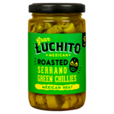 Gran Luchito Mexican Fire Roasted Serrano Chillies, 215g