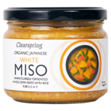 Clearspring Organic Japanese White Miso - Jar (unpasteurised), 270g