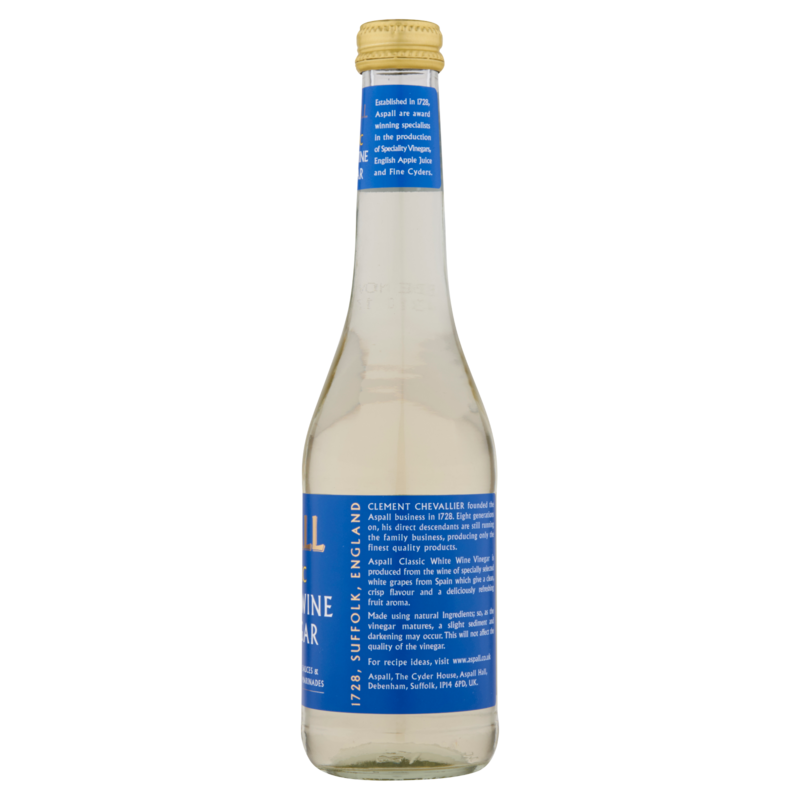 Aspall Classic White Wine Vinegar, 350ml Food Cupboard fast delivery